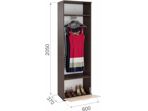 Прихожая «Виола» угловая, Венге/дуб сонома