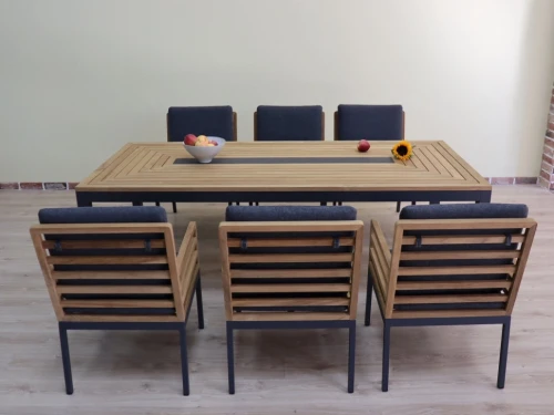 Обеденная группа EGMONT стол тик 220