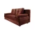 Диван-еврокнижка Амстердам мини люкс коричневый