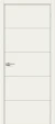 Межкомнатная дверь эмаль BRAVO Граффити-1 Whitey