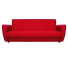 Диван Лира 140 красный ППУ