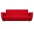 Диван Лира 140 красный ППУ