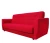 Диван Лира 140 красный ППУ