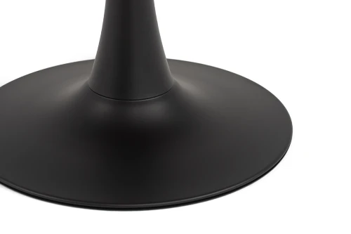 "Тюльпан" стол из HPL круглый Ø70см, цвет "дуб"