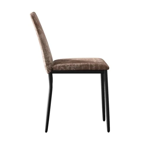 Стул DikLine 270 M05 шоколад, ножки черные