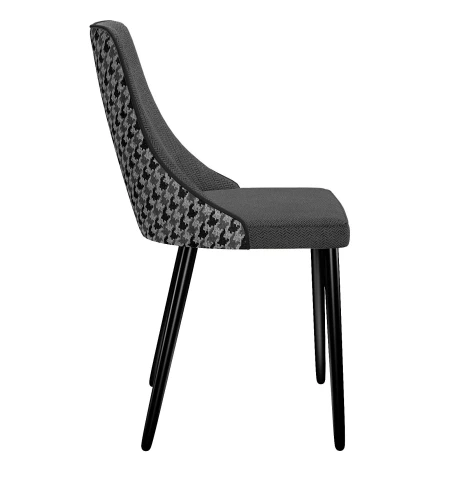 Стул DikLine 286 SB5/A3 серый, ножки черные