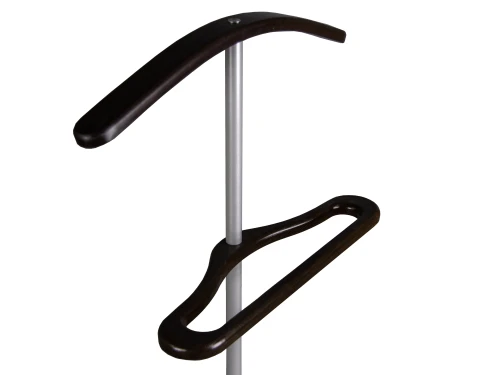 Вешалка костюмная Дэви 3 металлик/венге