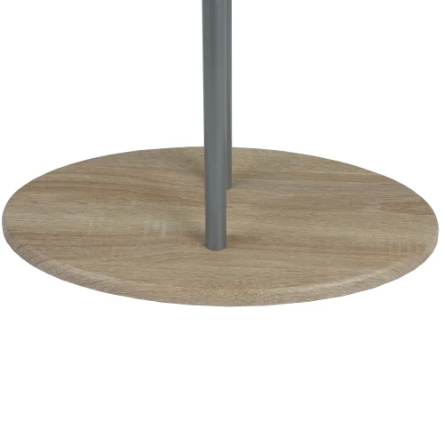 Вешалка костюмная Дэви 2 металлик/дуб сонома