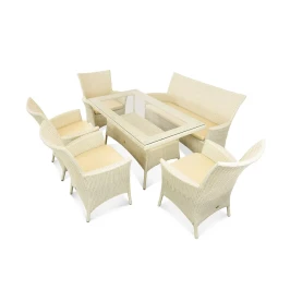 Комплект уличной мебели КИПР Доминикана искусственный ротанг