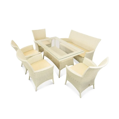 Комплект уличной мебели КИПР Доминикана искусственный ротанг