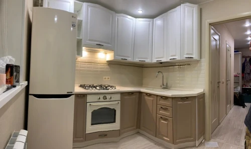 Угловая кухня Ницца на заказ 2.4х1.6 м. по размерам заказчика