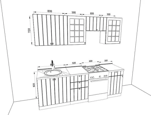 Кухня Прованс Комплектация 10