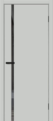 Межкомнатная дверь BRAVO Браво-0.40 П Grey Silk Mirox Grey