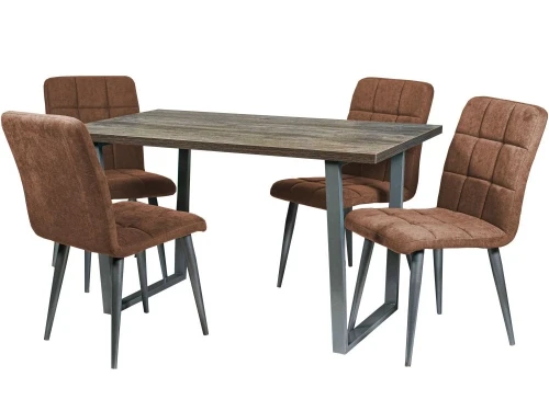 Стол М78 «Патика» ДП1-01-07 ЛДСП Сосна Пасадена, каркас металлик