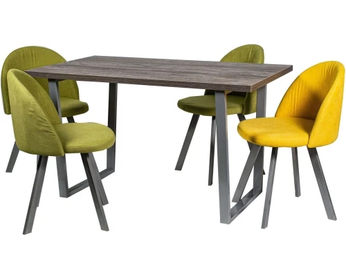 Стол М78 «Патика» ДП1-01-07 ЛДСП Сосна Пасадена, каркас металлик