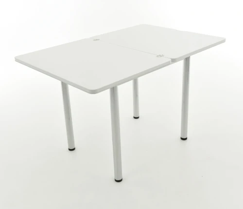 Стол Бари мини, Стекло, Белый