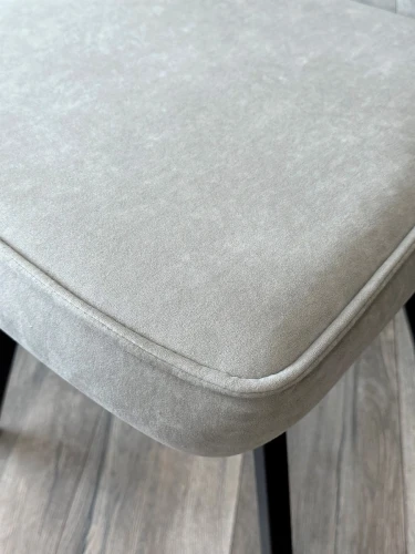 Стул MODE 360 град. поворот. B22 Серый, велюр / черный каркас, М-City