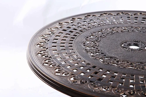 Обеденная группа из литого алюминия c столом ВУЛКАН + 4 кресла ФЕНИКС