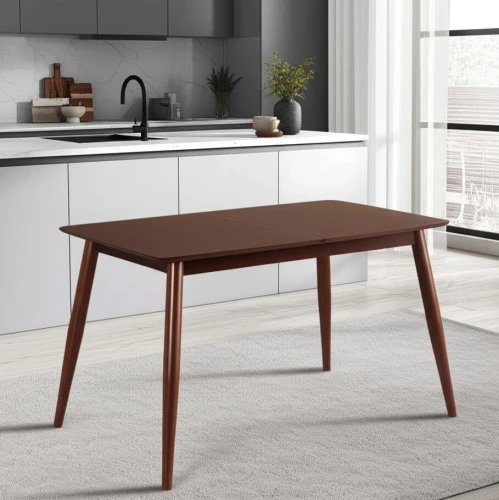 Стол раскладной Pavillion (Павильон) основание бук, столешница мдф, 80x120+40x75см, Коричневый