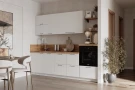Кухонный гарнитур КГ 2550 Эмаль, Белый  Арника РМ