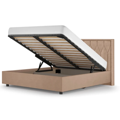 Кровать-10М с подъёмным основанием 1800 латте