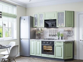 Готовый кухонный гарнитур Ницца-01 Дуб оливковый