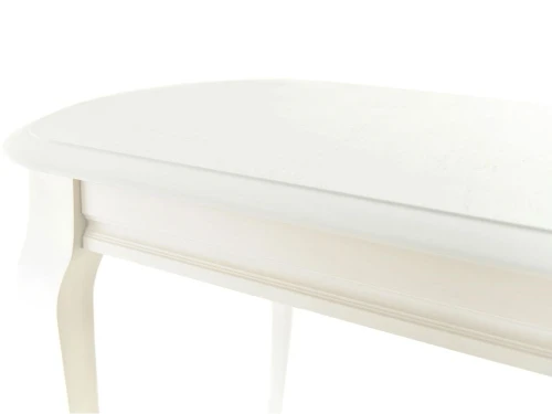 Обеденная группа (Стол Прага и 4 стула Соло Венский жесткий), эмаль белая