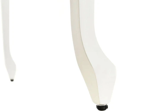 Обеденная группа (Стол Прага и 4 стула Соло Венский жесткий), эмаль белая