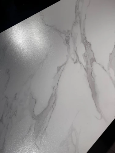 Стол обеденный Блум ART2922-140W, 140х80х75 см, белая керамика/черный