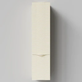 Пенал Эйфория 35 F2, пример RAL 1015 Светлая слоновая кость, матовая, подвесной, правый