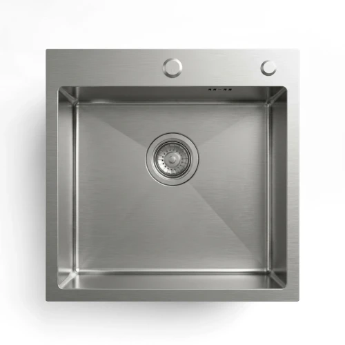 Кухонная мойка из нержавейки BLANTEK FS-5050S Brushed ECO