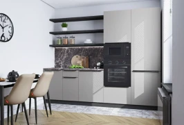 Кухонный гарнитур Фьюжн-21 Silky Light Grey Graphite