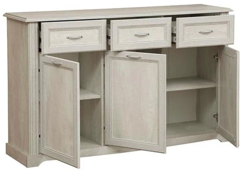 Тумба Сохо 32.13-01 Бетон пайн белый/бетон пайн патина