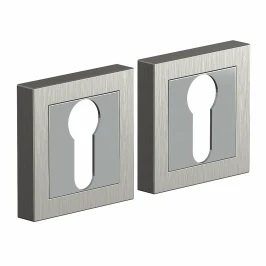 Накладка для межкомнатной двери BRAVO Bravo A/Z-2CL SN/C МатНикель/Хром