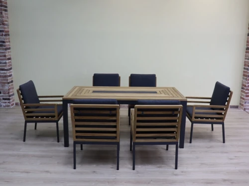 Обеденная группа EGMONT стол тик 180