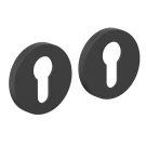 Накладка для межкомнатной двери BRAVO Bravo ZR-5CL SBlack Накладка для межкомнатной двери BRAVO Bravo ZR-5CL SBlack