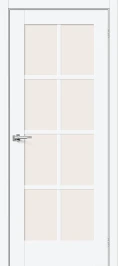 Межкомнатная дверь ПЭТ BRAVO Прима-11.1 White Silk Magic Fog