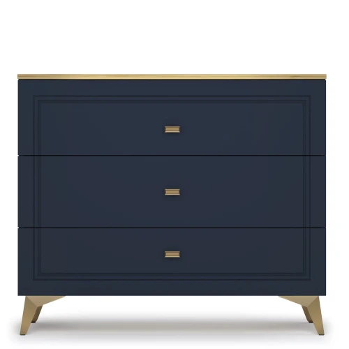 Комод Вега Сапфир 1000, темно-синий