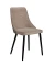 Стул DikLine 286 SB4/A2 бежевый, ножки черные