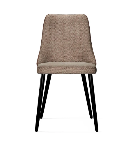 Стул DikLine 286 SB4/A2 бежевый, ножки черные