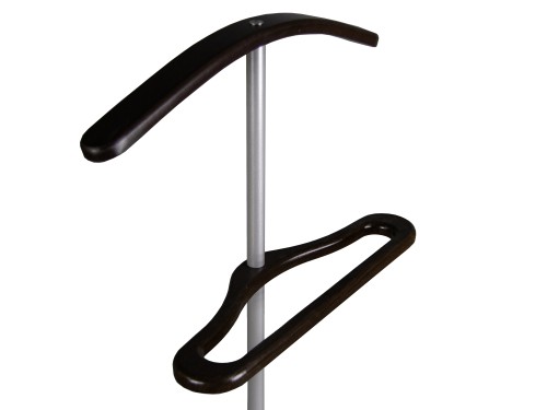 Вешалка костюмная Дэви 3 металлик/венге