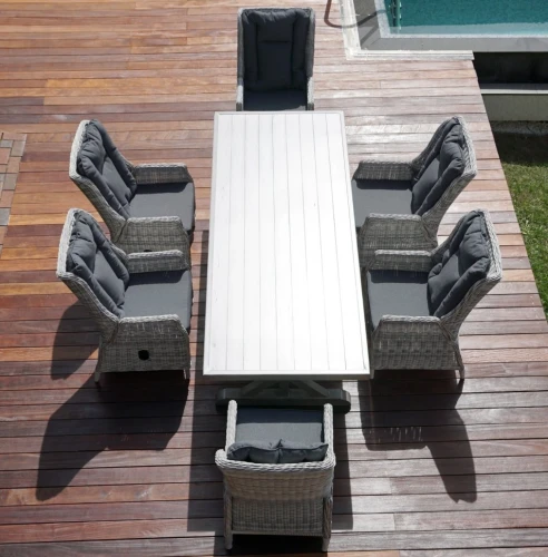 Обеденная группа: стол Верона 200 + 6 кресел Верона