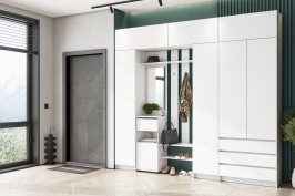 Прихожая Бали, Белый. Комплект 19