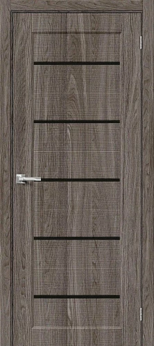 Межкомнатная дверь BRAVO Мода-22 Black Line Ash Wood
