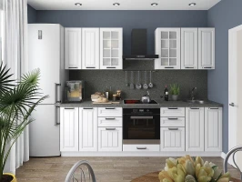 Кухня Прага-01 белое дерево (2600) Кухня Прага-01 белое дерево (2600)