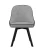 Стул DikLine 266M поворотный, E28 светло-серый, ножки черные