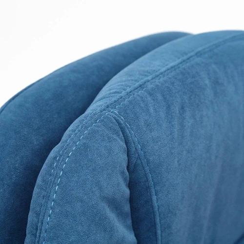 Кресло SOFTY LUX  флок , синий, 32