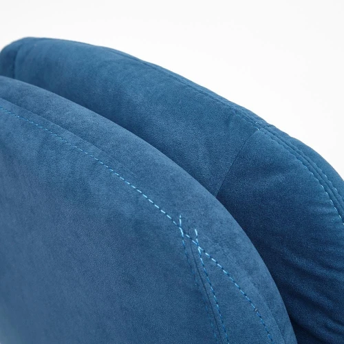 Кресло SOFTY LUX  флок , синий, 32