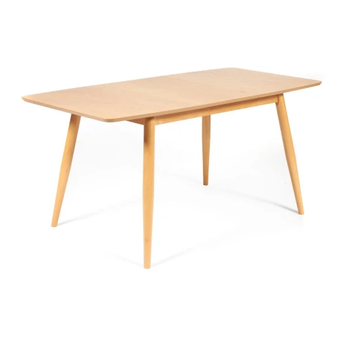 Стол раскладной Pavillion (Павильон) основание бук, столешница мдф, 80x120+40x75см, Натуральный