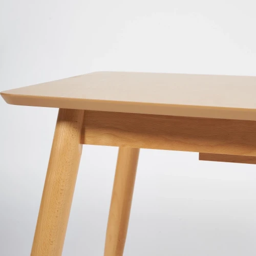 Стол раскладной Pavillion (Павильон) основание бук, столешница мдф, 80x120+40x75см, Натуральный